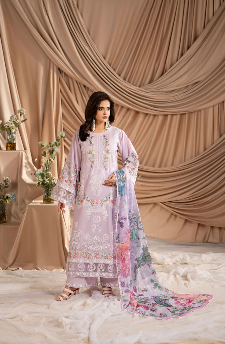 KARMA LUXURY COLLECTION 100% ORIGINAL–3PIECE READY-TO-WEAR KC-1583