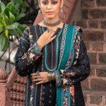 03 Piece LAKHANY Unstitched Printed Embroidered Khaddar LG-RL-0079