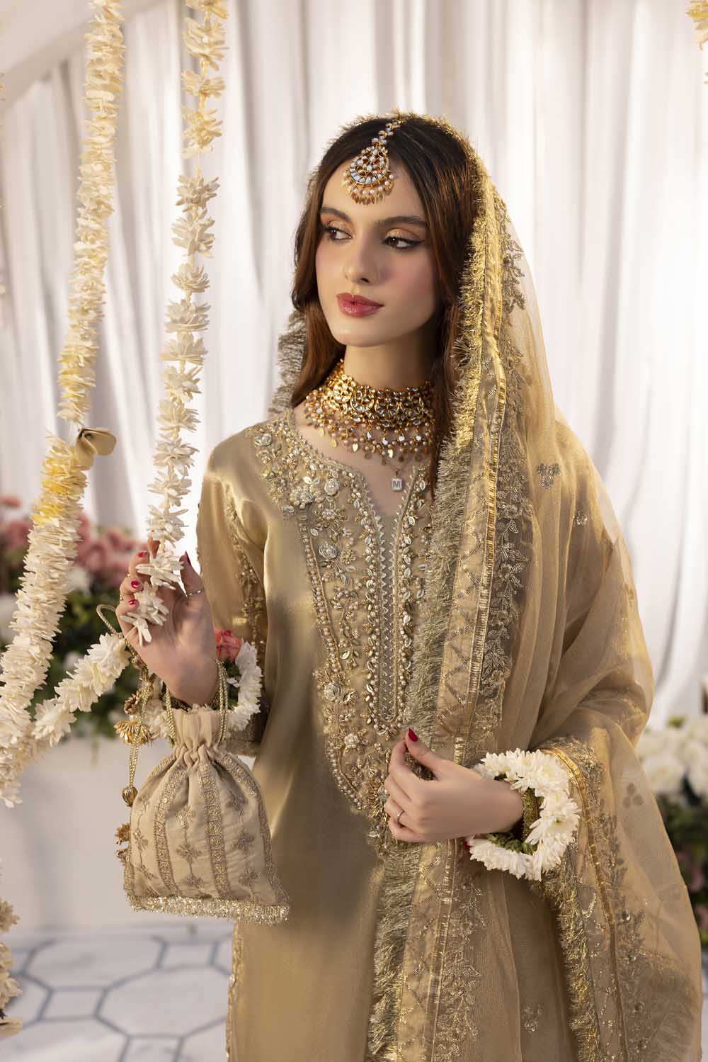 ZARAH RUBAB 3 PIECE READY TO WEAR ￼LUXURY FESTIVE COLLECTION FULL ARM SLEEVES WITH LINING 2570