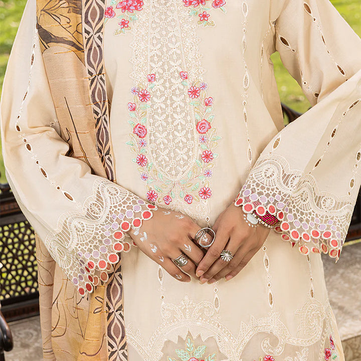 Zahra Rubab Farshi Shalwar 3-Piece Ready to Wear Blossom Collection - Lilly ZR-2523