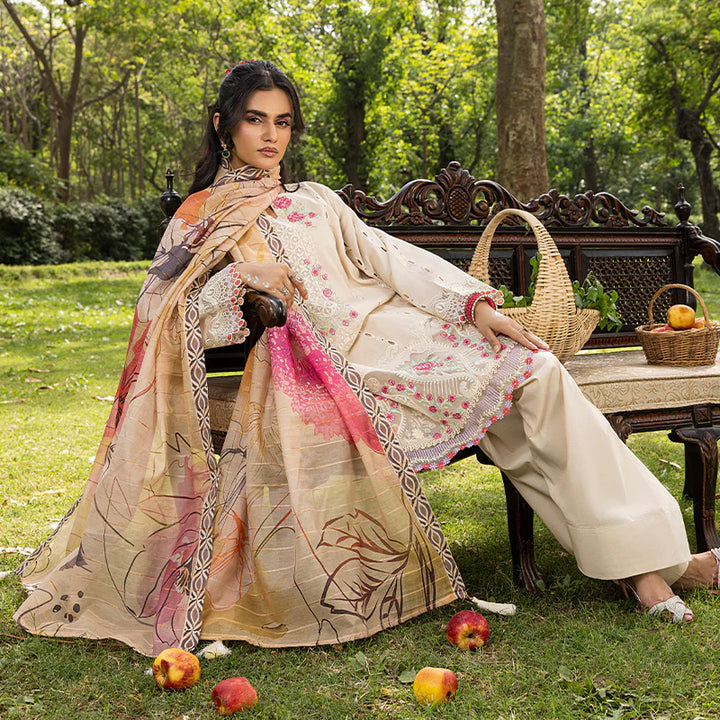 Zahra Rubab Farshi Shalwar 3-Piece Ready to Wear Blossom Collection - Lilly ZR-2523