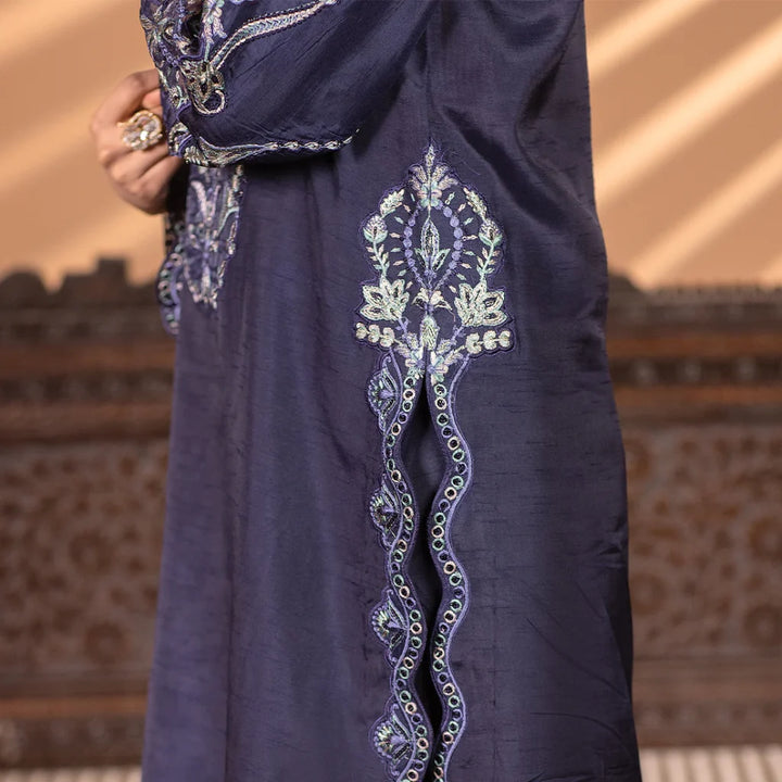 Zahra Rubab 3-Piece Ready To Wear Tehwaar ZR-2505 Sapphire