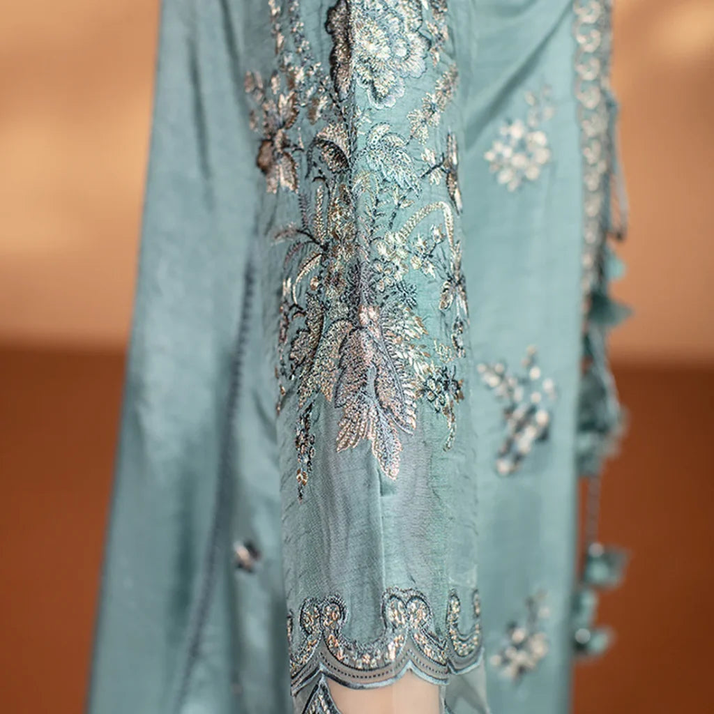 Zahra Rubab 3-Piece Ready To Wear Tehwaar ZR-2508 Turquoise