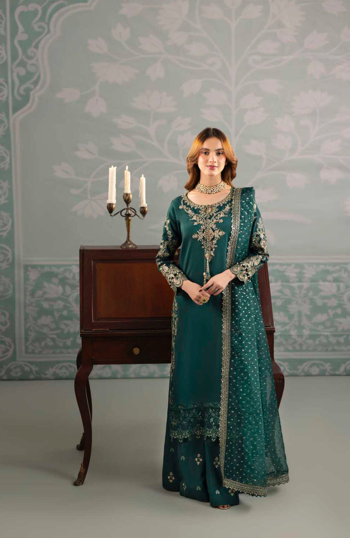 3-PIECE READY TO WEAR ZAHRA RUBAB LUXURY SILK COLLECTION ZR-2556A