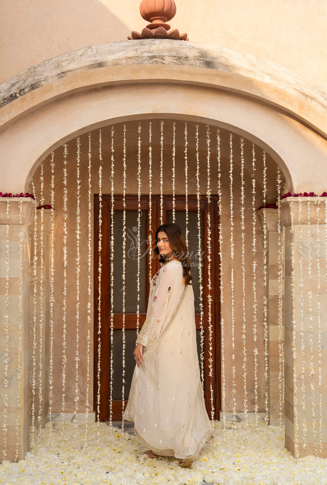 Karma Georgette Chiffon Festive Luxury Collection – 3-Piece Ready-to-Wear F-496A