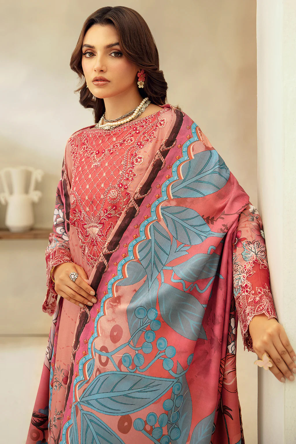 RAMSHA STITCHED RIWAJ VISCOSE COLLECTION VOL 04 - J-410