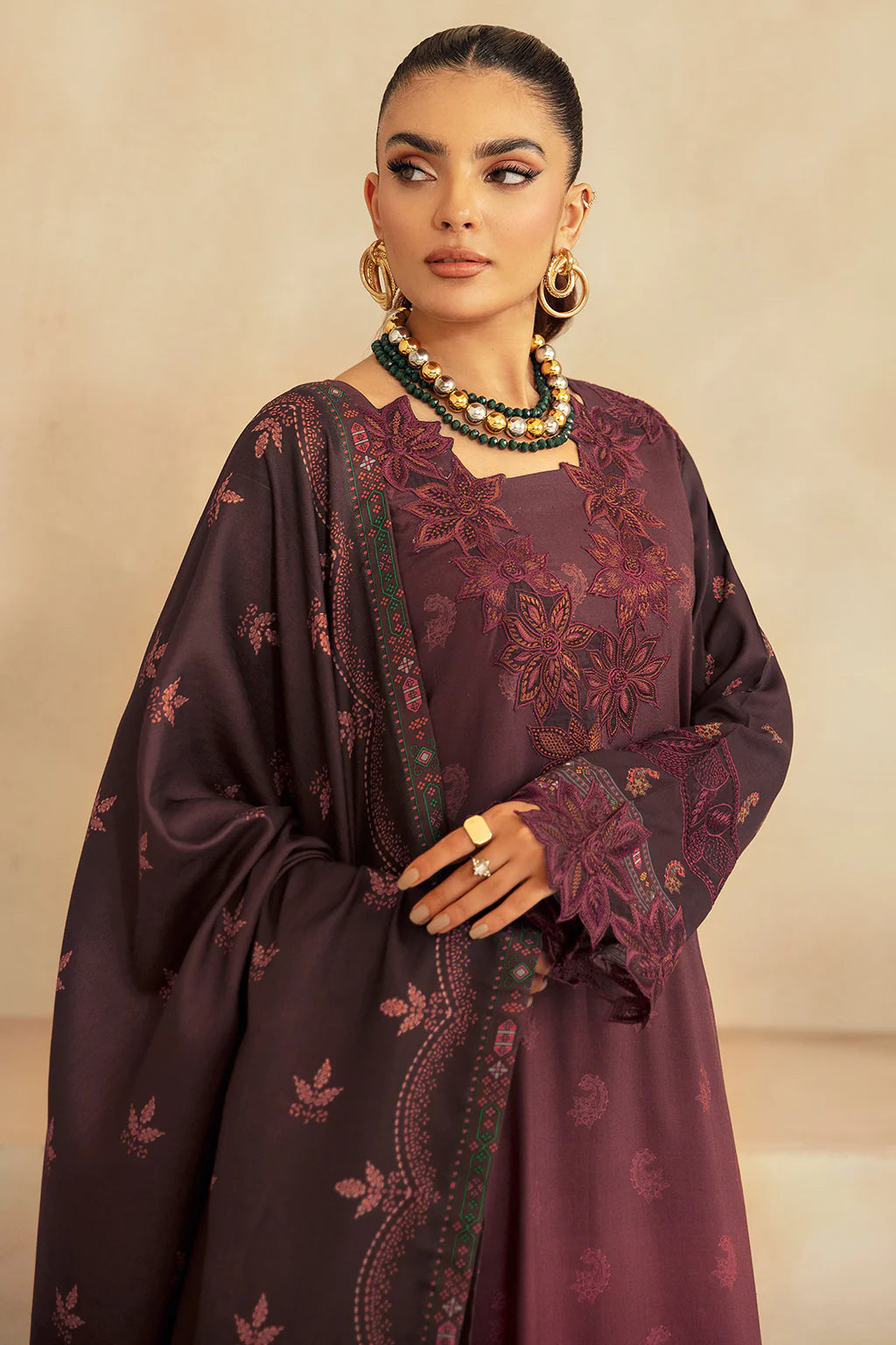 RAMSHA STITCHED RIWAJ VISCOSE COLLECTION VOL 04 - J-408