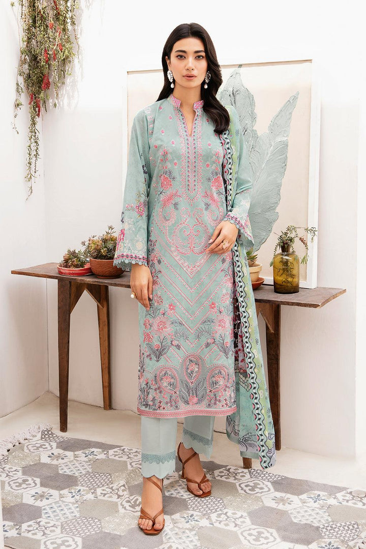 RAMSHA MASHAAL LUXURY | EMBROIDERED LAWN READYMADE -L-1110