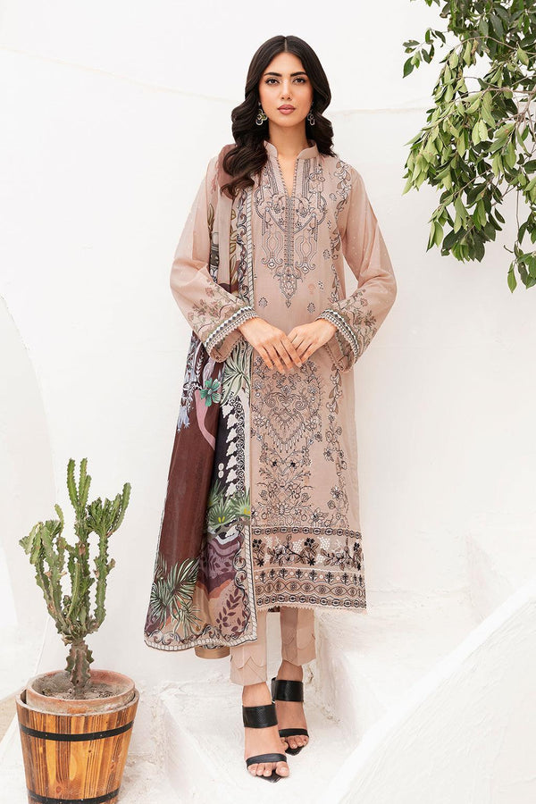 RAMSHA MASHAAL LUXURY | EMBROIDERED LAWN READYMADE -L-1106