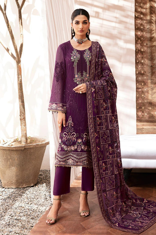 RAMSHA READY TO WEAR CHIFFON COLLECTION K-201