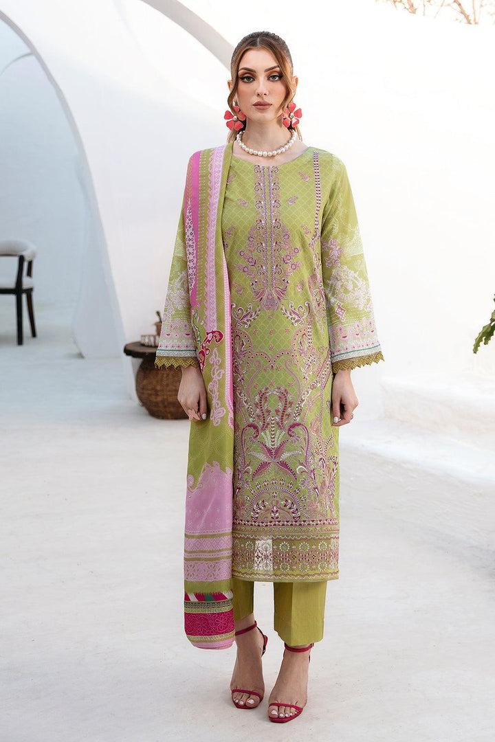 RAMSHA ‘GHAZAL’ | EMBROIDERED LAWN READYMADE | G-210