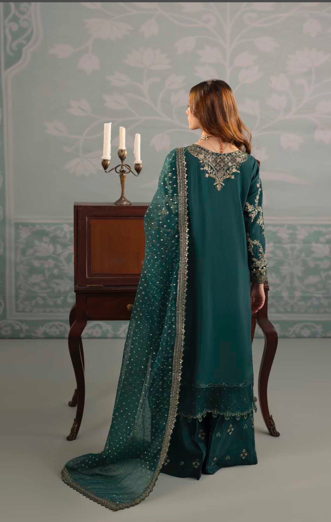 3-PIECE READY TO WEAR ZAHRA RUBAB LUXURY SILK COLLECTION ZR-2556A