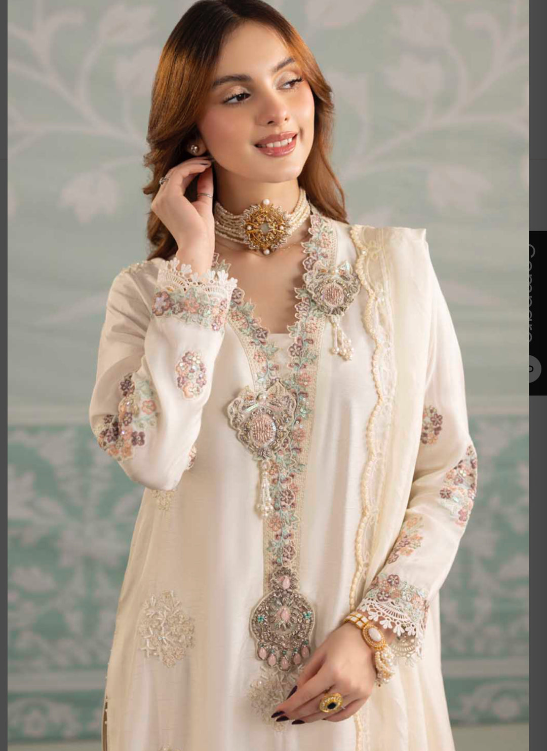 3-PIECE READY TO WEAR ZAHRA RUBAB LUXURY SILK COLLECTION ZR-2559