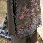 3 Piece MARIA B Unstitched Linen Suit | MPT-2401-A