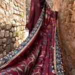 3 Piece MARIA B Unstitched Linen Suit | MPT-2401-B