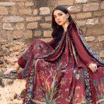 3 Piece MARIA B Unstitched Linen Suit | MPT-2401-B