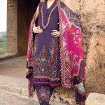 3 Piece MARIA B Unstitched Linen Suit | MPT-2402-A