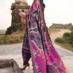 3 Piece MARIA B Unstitched Linen Suit | MPT-2402-A