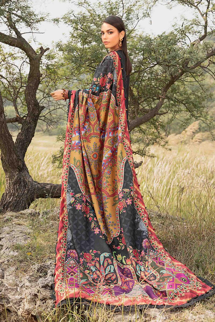 MARIA B Unstitched Linen Suit | MPT-2402-B