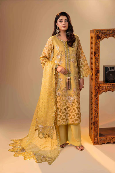 3-Piece Ready to Wear Zahra Rubab Luxe ZR-2541 ADA - Dhaani