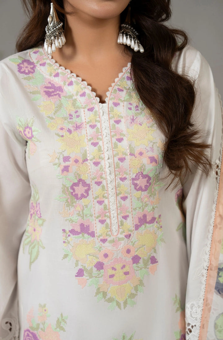 KARMA LUXURY COLLECTION 100% ORIGINAL–3PIECE READY-TO-WEAR KC-1586
