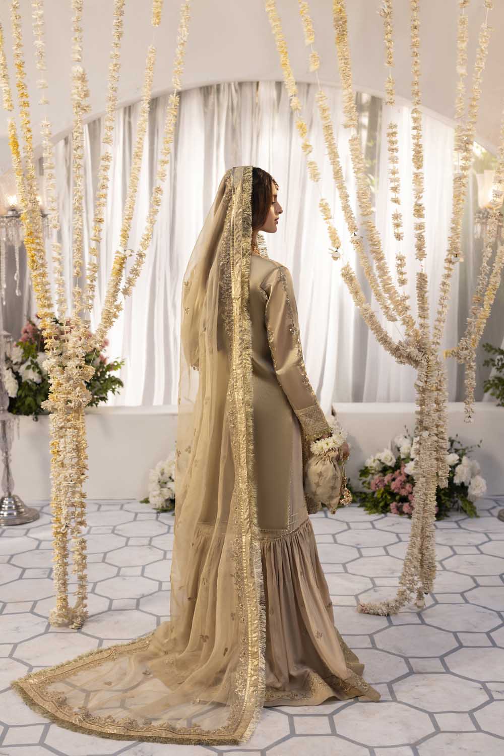 ZARAH RUBAB 3 PIECE READY TO WEAR ￼LUXURY FESTIVE COLLECTION FULL ARM SLEEVES WITH LINING 2570