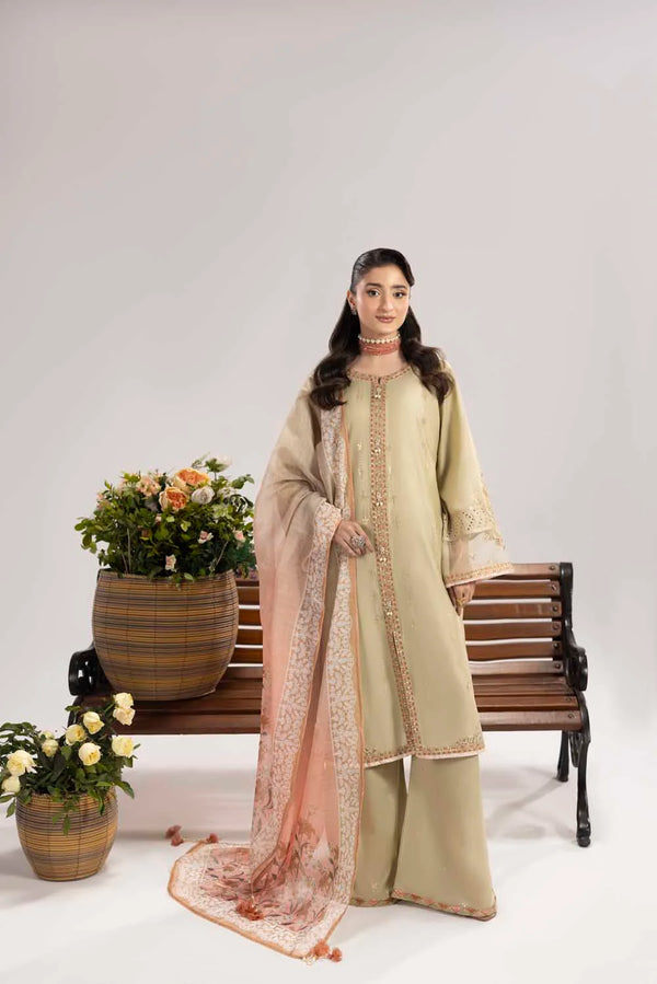 3-PIECE READY TO WEAR ZAHRA RUBAB LUXURY COTTON LAWN COLLECTION ZR-2620