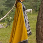 3-PC Stitched Embroidered Shawl Collection CCW4-05