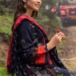 3-PC Stitched Embroidered Shawl Collection CCW4-09