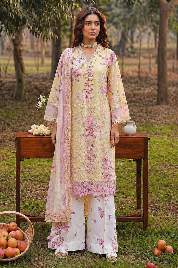 RAMSH LUXURY LAWN COLLECTION LONG SHIRTS length 45 inches DH-105