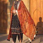 3PC Gul Ahmed Chunri Embroidered Lawn Unstitched Suit BM-42011