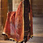 3PC Gul Ahmed Chunri Embroidered Lawn Unstitched Suit BM-42011