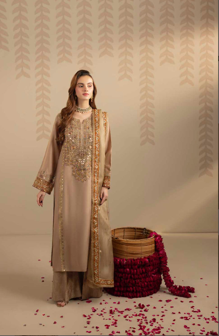 3-PIECE READY TO WEAR ZAHRA RUBAB LUXURY SILK COLLECTION ZR-2560