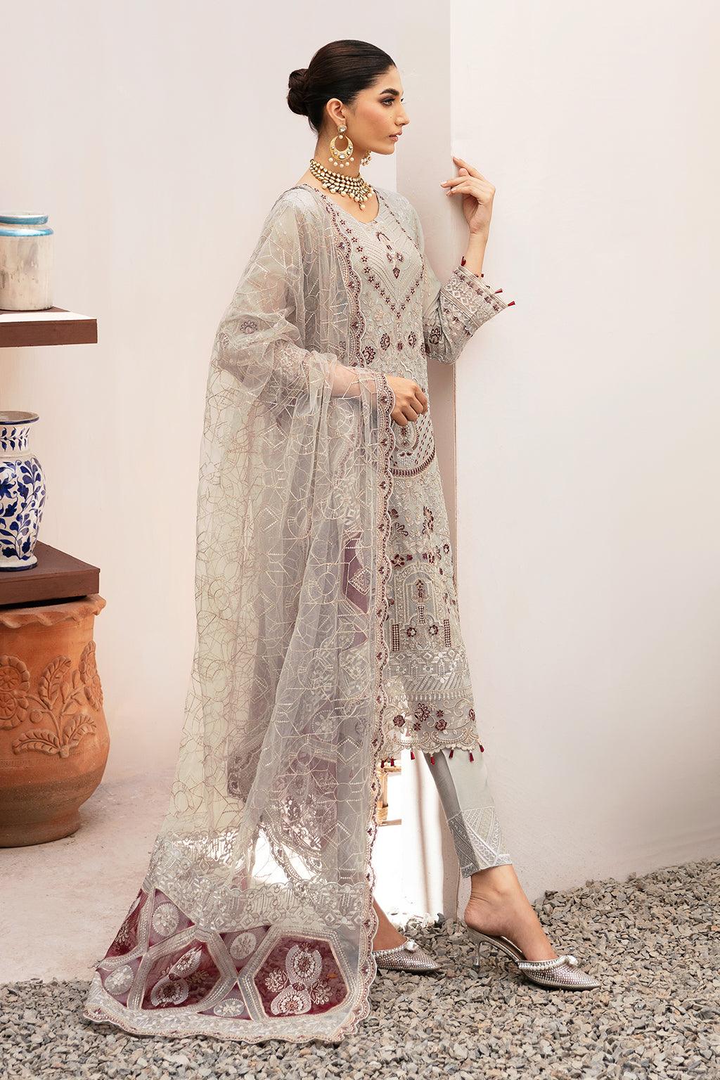 RAMSHA READY TO WEAR CHIFFON COLLECTION K-208