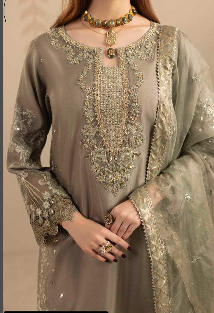 3-PIECE READY TO WEAR ZAHRA RUBAB LUXURY SILK COLLECTION ZR-2561