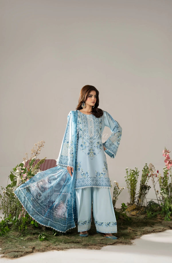 KARMA LUXURY COLLECTION 100% ORIGINAL–3PIECE READY-TO-WEAR KC-1580