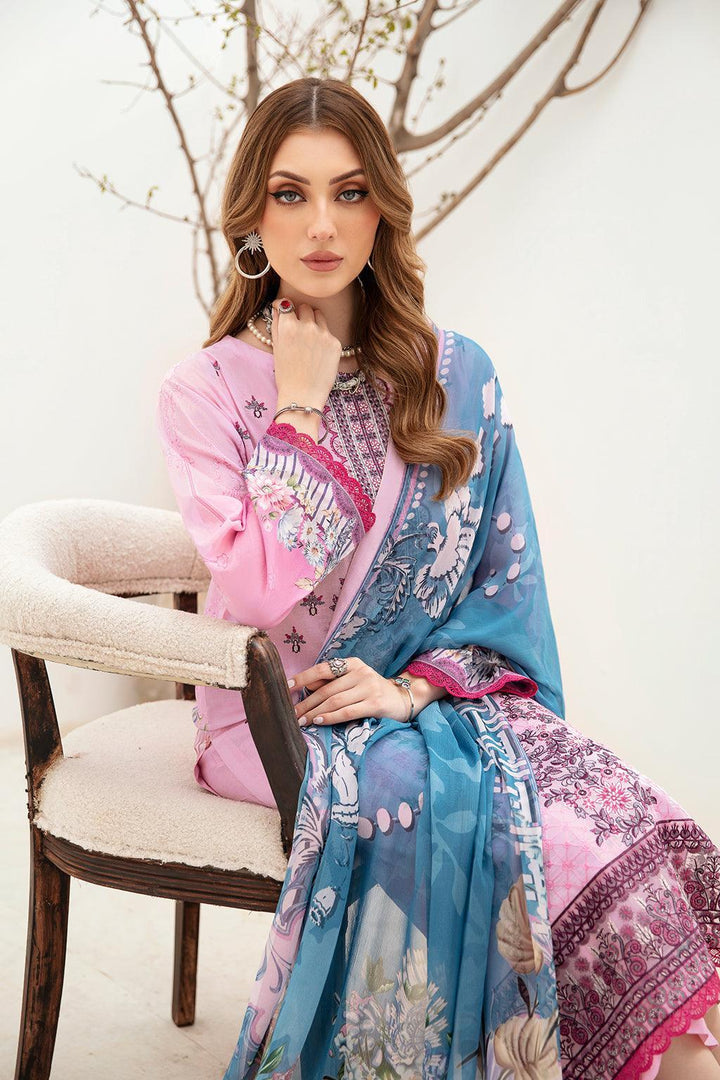 RAMSHA ‘GHAZAL’ | EMBROIDERED LAWN READYMADE | G212