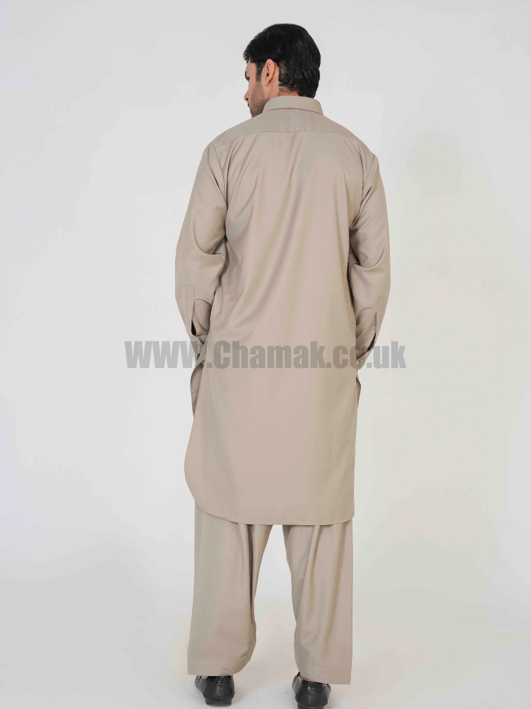 Men's Plain Collar Premium Kameez Shalwar AQ-22