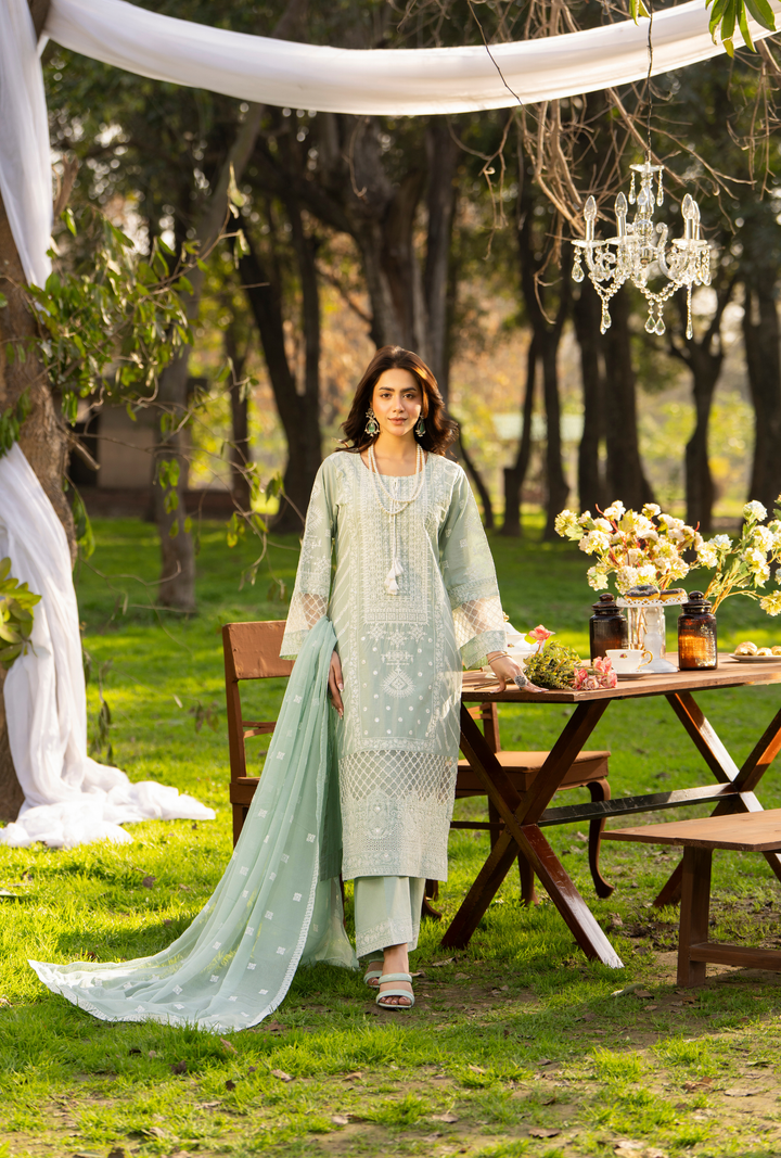 Karma Luxury COTTON Collection –3Piece Ready-to-Wear KC-1544