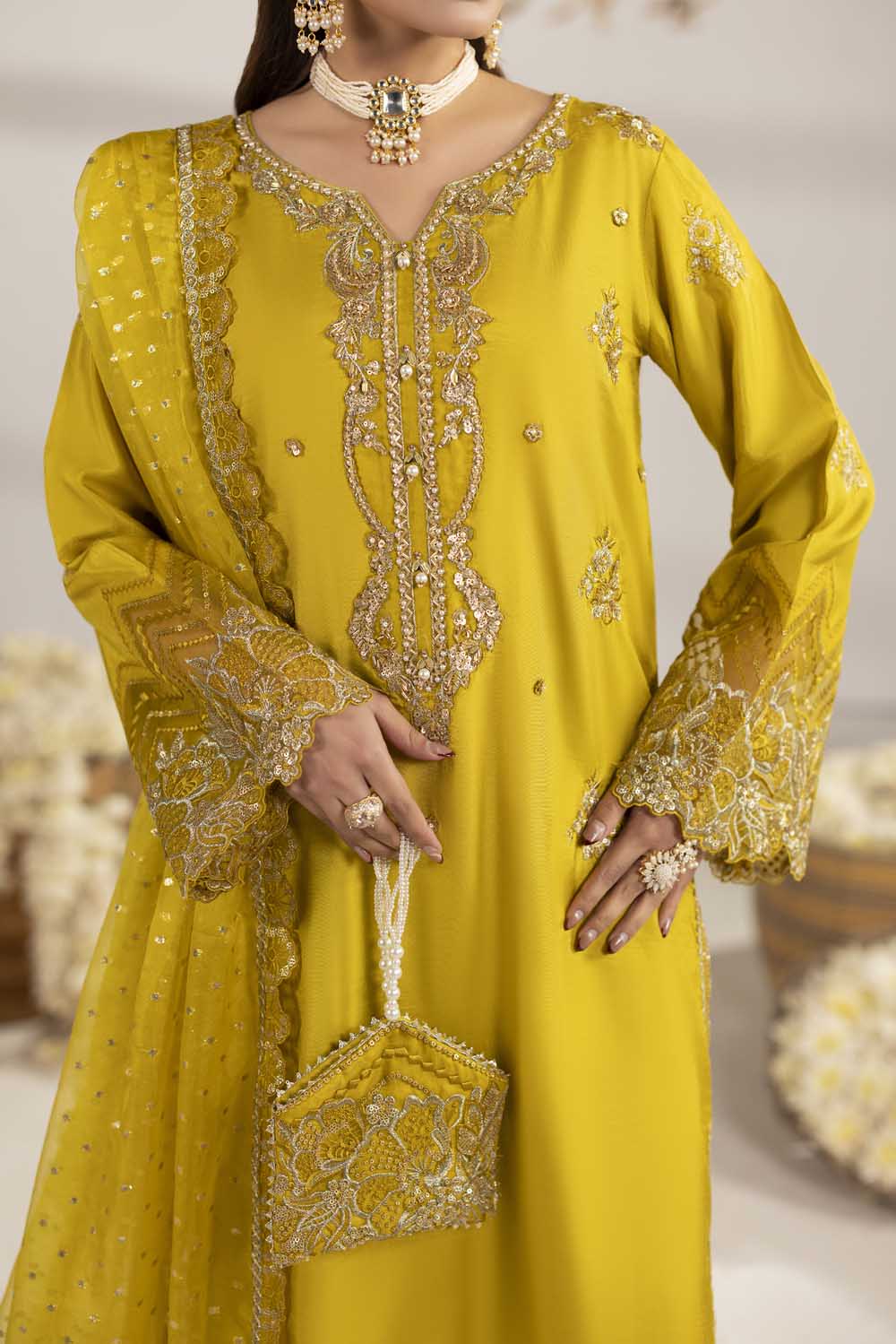 3-PIECE READY TO WEAR ZAHRA RUBAB LUXURY SILK COLLECTION ZR-2605A