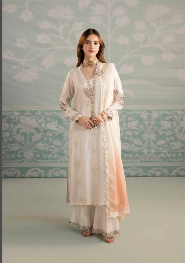 3-PIECE READY TO WEAR ZAHRA RUBAB LUXURY SILK COLLECTION ZR-2559
