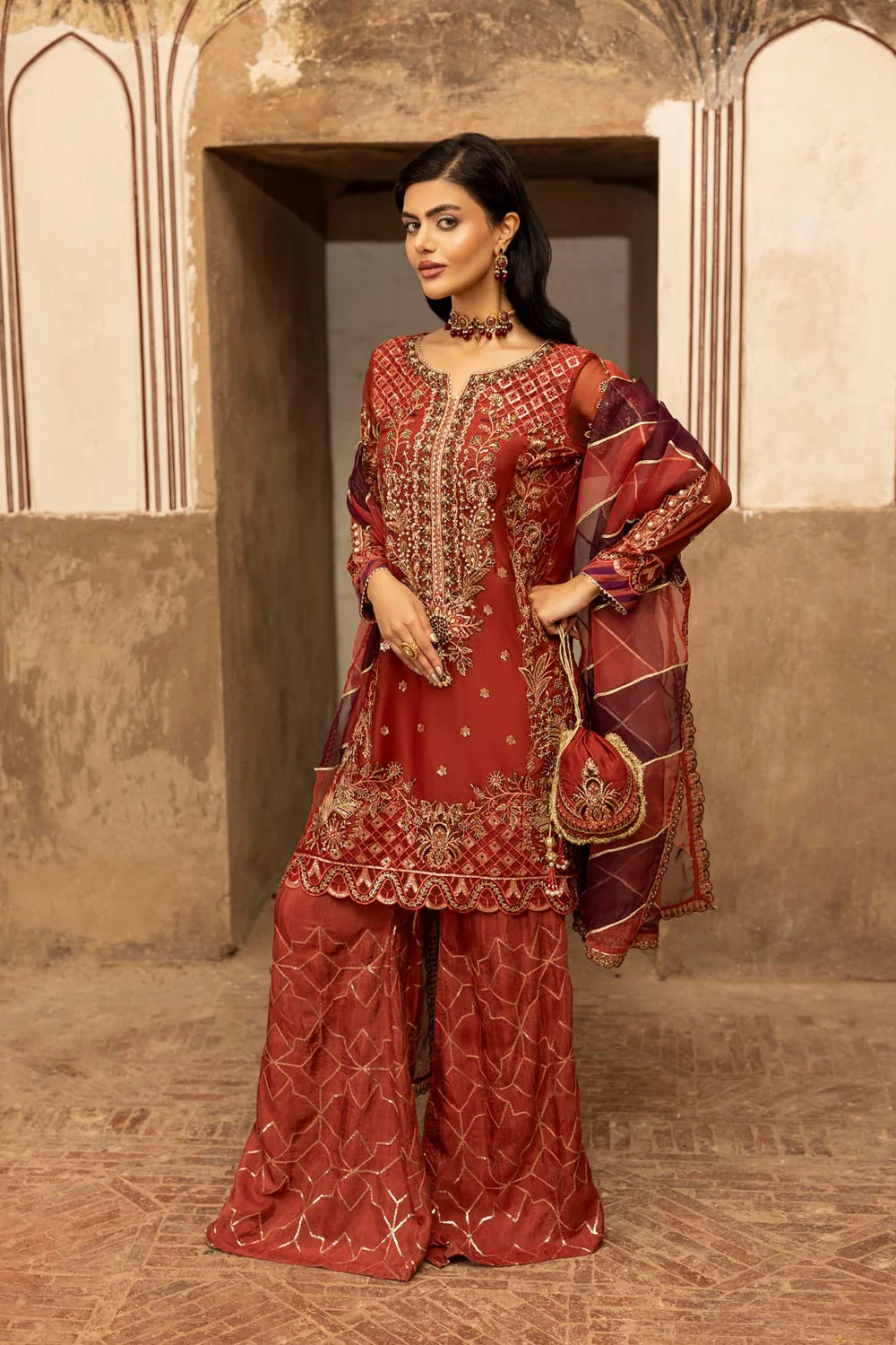 3-PIECE READY TO WEAR ZAHRA RUBAB LUXURY ZR-2551