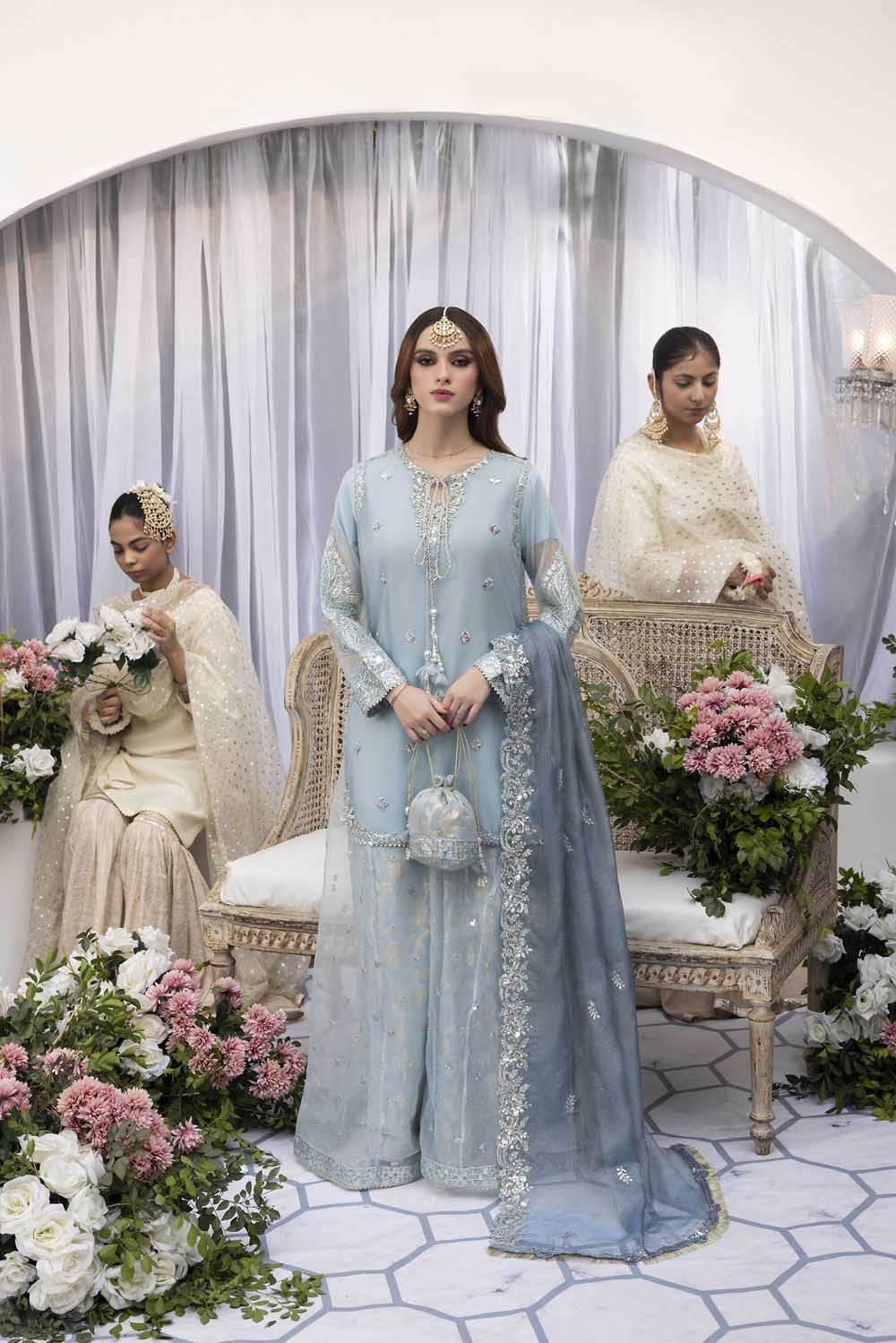 ZAHRA RUBAB 3 PIECE READY TO WEAR LUXURY FESTIVE COLLECTION 256969