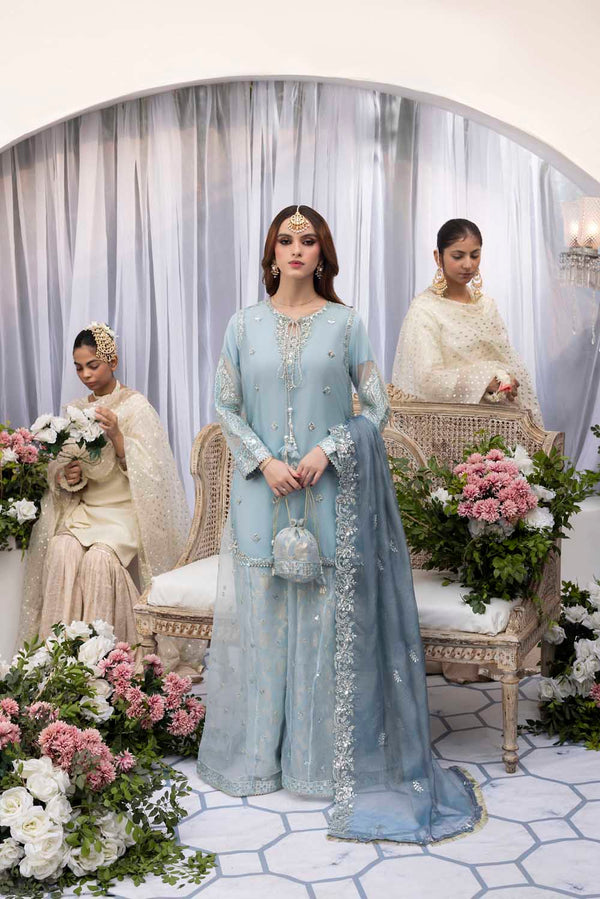 ZAHRA RUBAB 3 PIECE READY TO WEAR LUXURY FESTIVE COLLECTION 256969