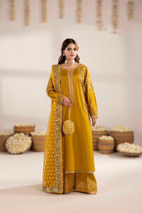 3-PIECE READY TO WEAR ZAHRA RUBAB LUXURY SILK COLLECTION ZR-2603