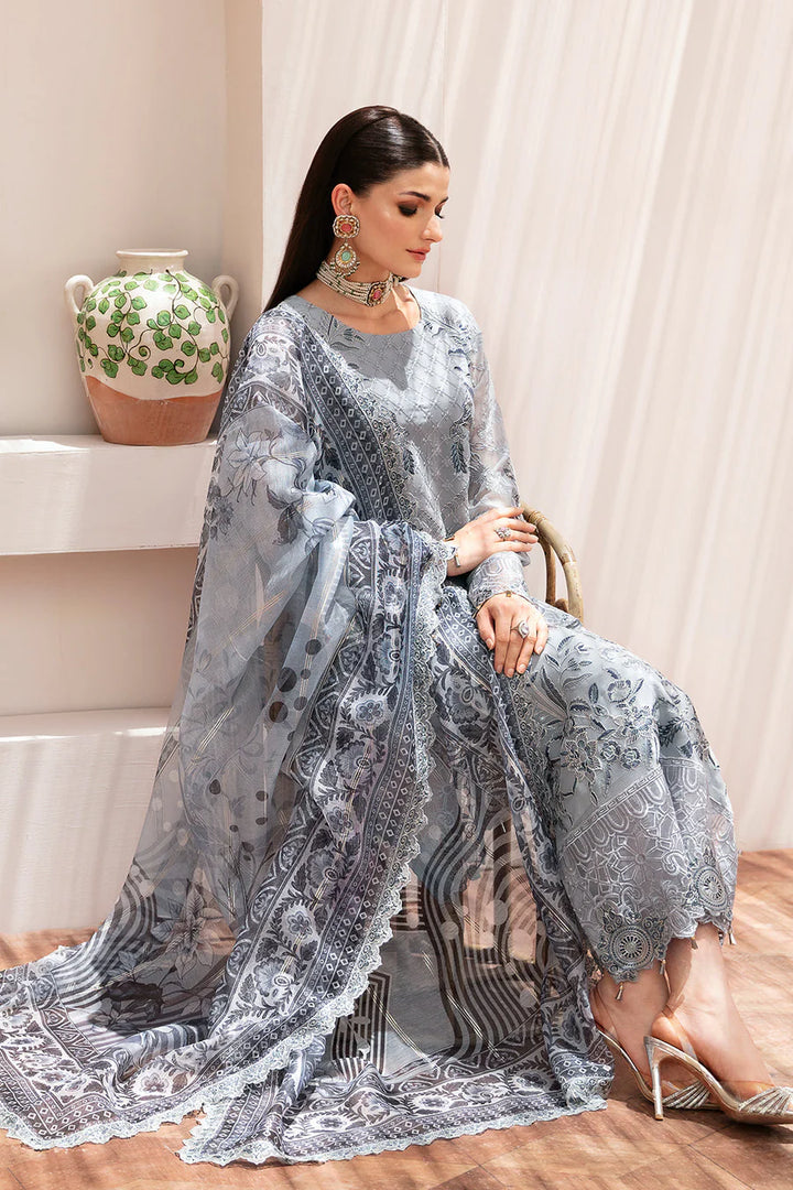 RAMSHA READY TO WEAR CHIFFON COLLECTION full arm lining  T-209
