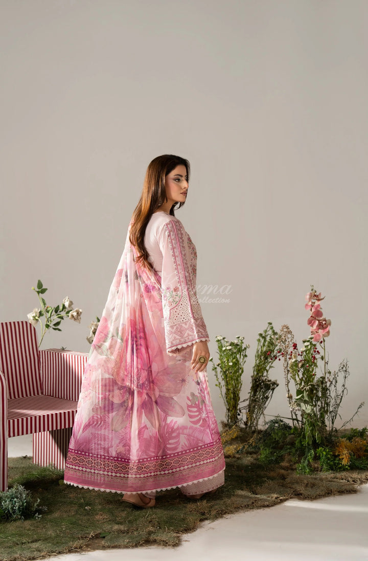 KARMA LUXURY COLLECTION 100% ORIGINAL–3PIECE READY-TO-WEAR KC-1580A
