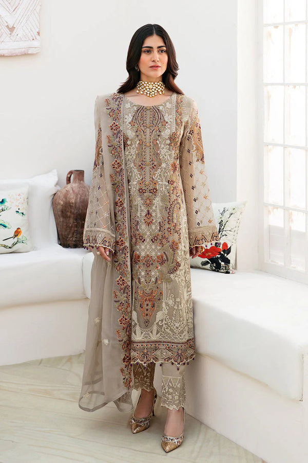 RAMSHA READY TO WEAR CHIFFON COLLECTION A-806