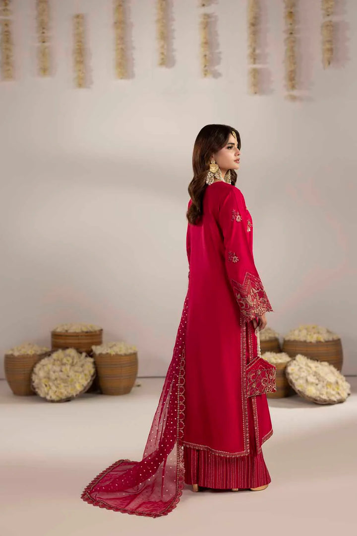 3-PIECE READY TO WEAR ZAHRA RUBAB LUXURY SILK COLLECTION ZR-2605