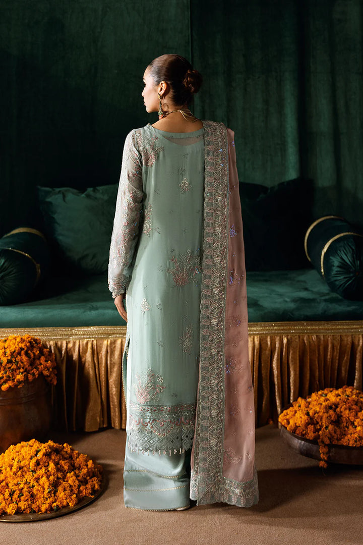 RAMSHA 3-PIECE READY TO WEAR DASTAK LUXURY CHIFFON COLLECTION Q-206